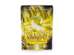 Dragon Shield Matte Sleeve - Yellow ‘SheSha’ 60ct | L.A. Mood Comics and Games