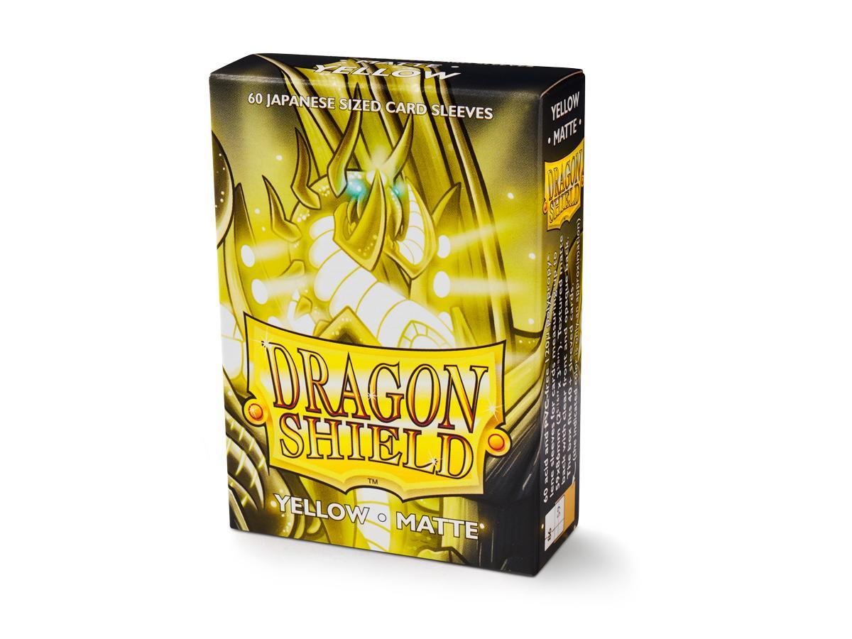 Dragon Shield Matte Sleeve - Yellow ‘SheSha’ 60ct | L.A. Mood Comics and Games