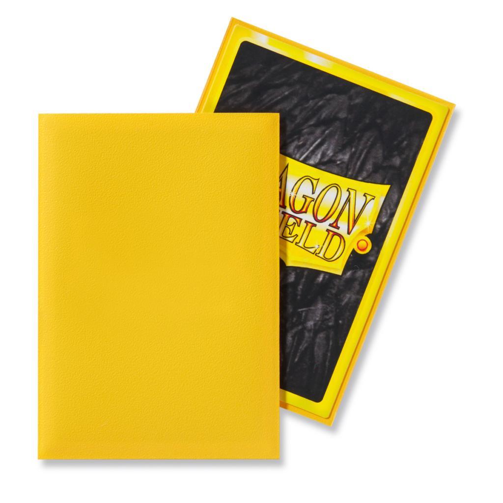 Dragon Shield Matte Sleeve - Yellow ‘SheSha’ 60ct | L.A. Mood Comics and Games