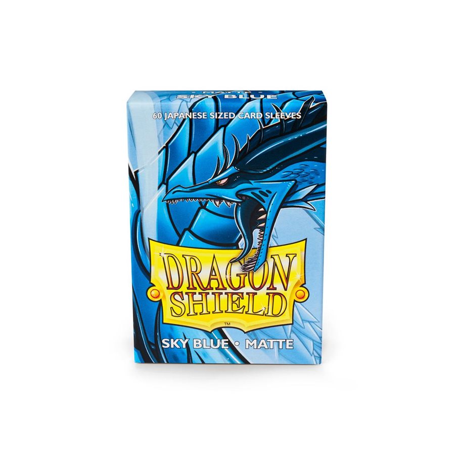Dragon Shield Matte Yugioh Sleeve - Sky Blue 'Seiryu' 60ct L.A. Mood Comics and Games Dragon Shield Matte Yugioh Sleeve - Sky Blue 'Seiryu' 60ct L.A. Mood Comics and Games