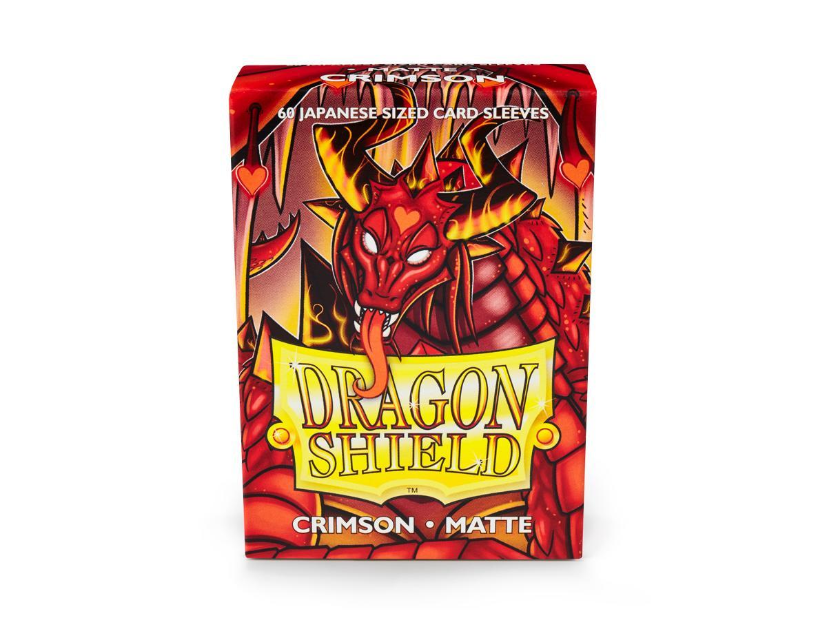 Dragon Shield Matte Sleeve - Crimson ‘Rendshear’ 60ct Yugioh | L.A. Mood Comics and Games