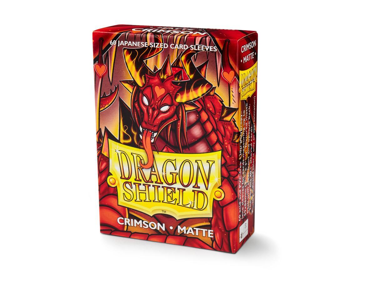 Dragon Shield Matte Sleeve - Crimson ‘Rendshear’ 60ct Yugioh | L.A. Mood Comics and Games