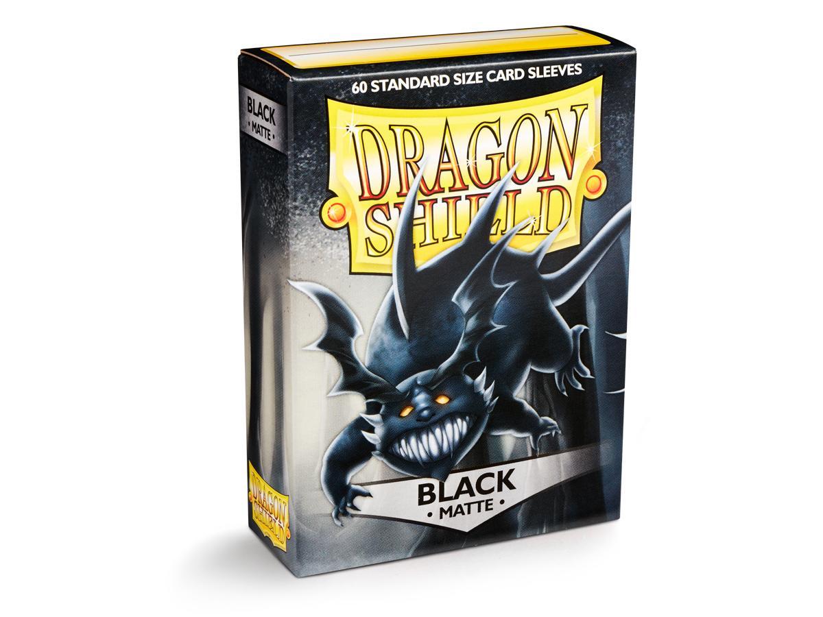 Dragon Shield Matte Sleeve - Black ‘Wanderer’ 60ct | L.A. Mood Comics and Games