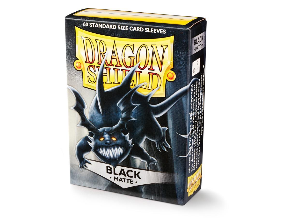 Dragon Shield Matte Sleeve - Black ‘Wanderer’ 60ct | L.A. Mood Comics and Games