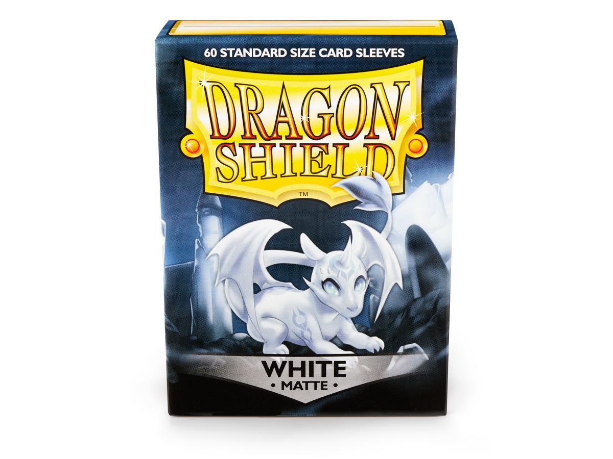 Dragon Shield Matte Sleeve - White ‘Eternis’ 60ct | L.A. Mood Comics and Games