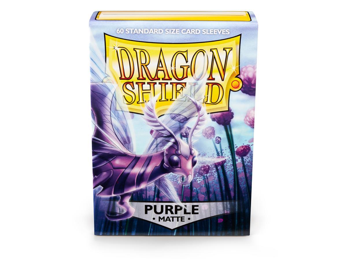 Dragon Shield Matte Sleeve - Purple ‘Mefitas’ 60ct | L.A. Mood Comics and Games