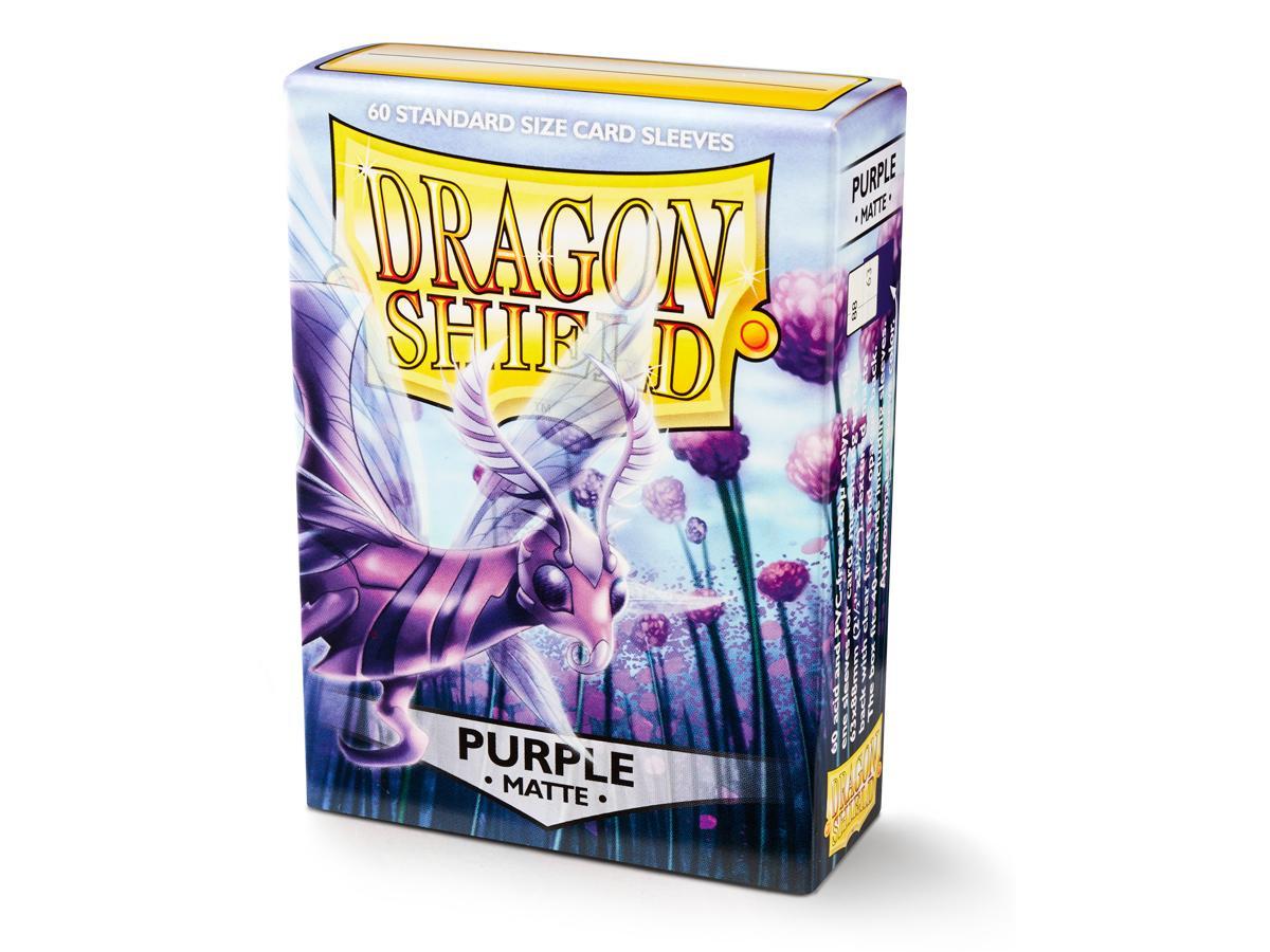 Dragon Shield Matte Sleeve - Purple ‘Mefitas’ 60ct | L.A. Mood Comics and Games