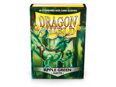 Dragon Shield Matte Sleeve - Apple Green ‘Melanian’ 60ct | L.A. Mood Comics and Games