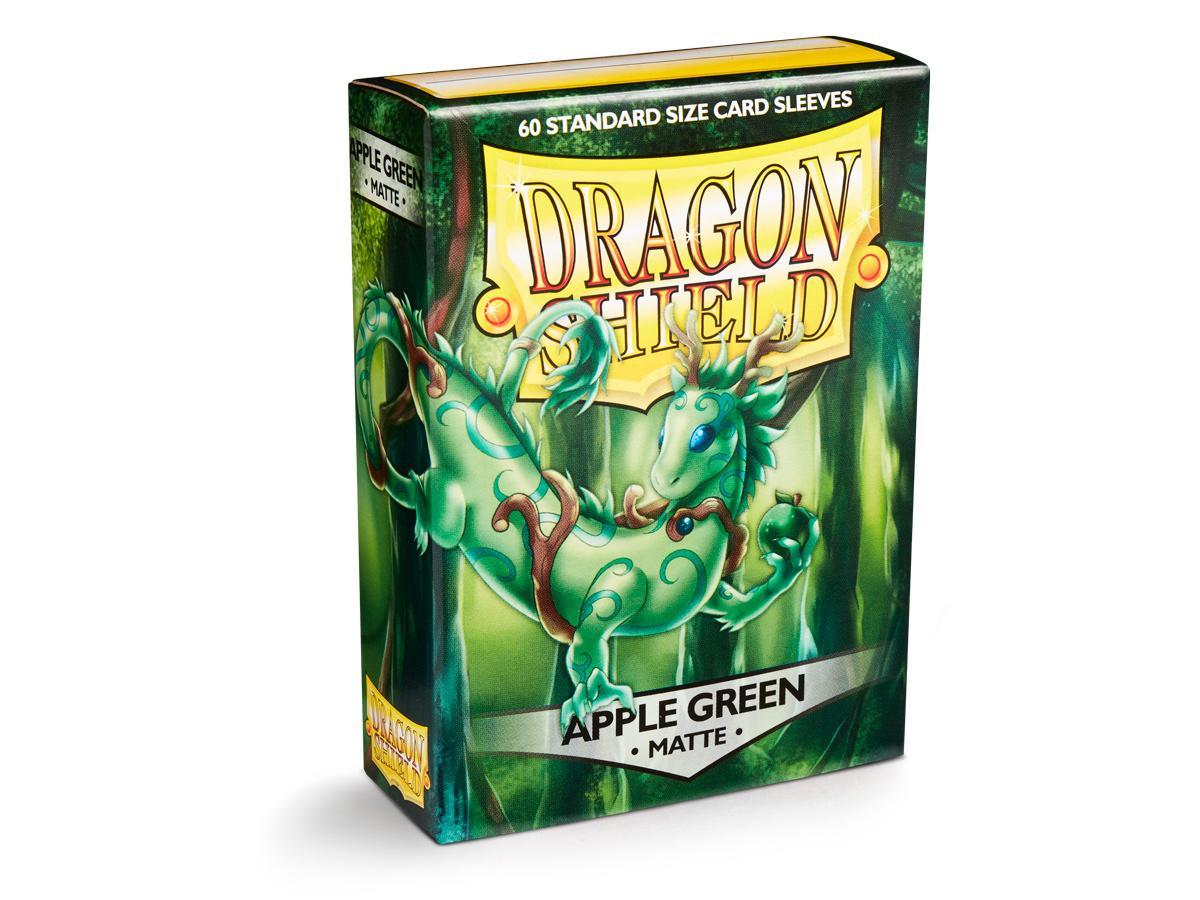 Dragon Shield Matte Sleeve - Apple Green ‘Melanian’ 60ct | L.A. Mood Comics and Games