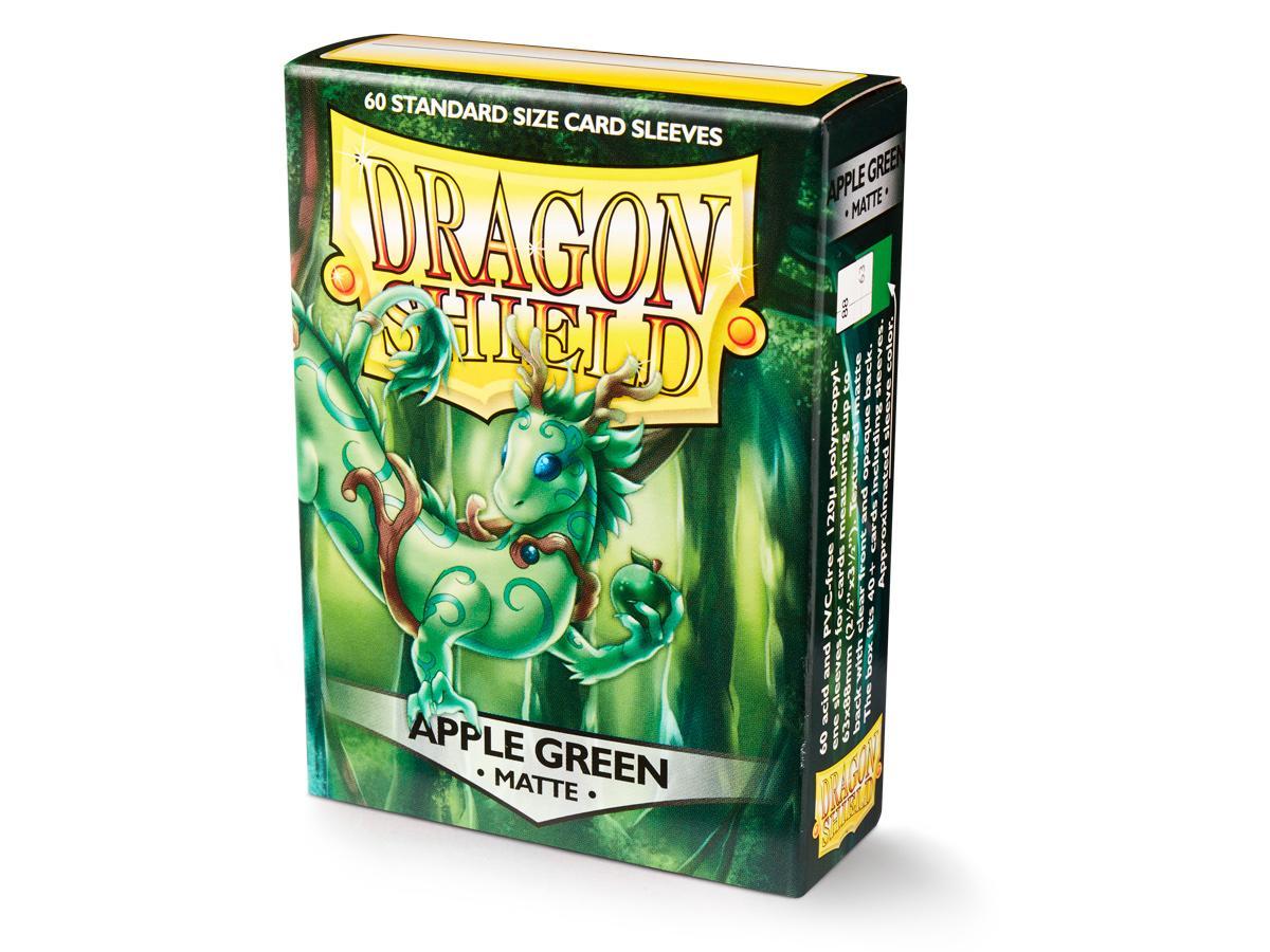 Dragon Shield Matte Sleeve - Apple Green ‘Melanian’ 60ct | L.A. Mood Comics and Games