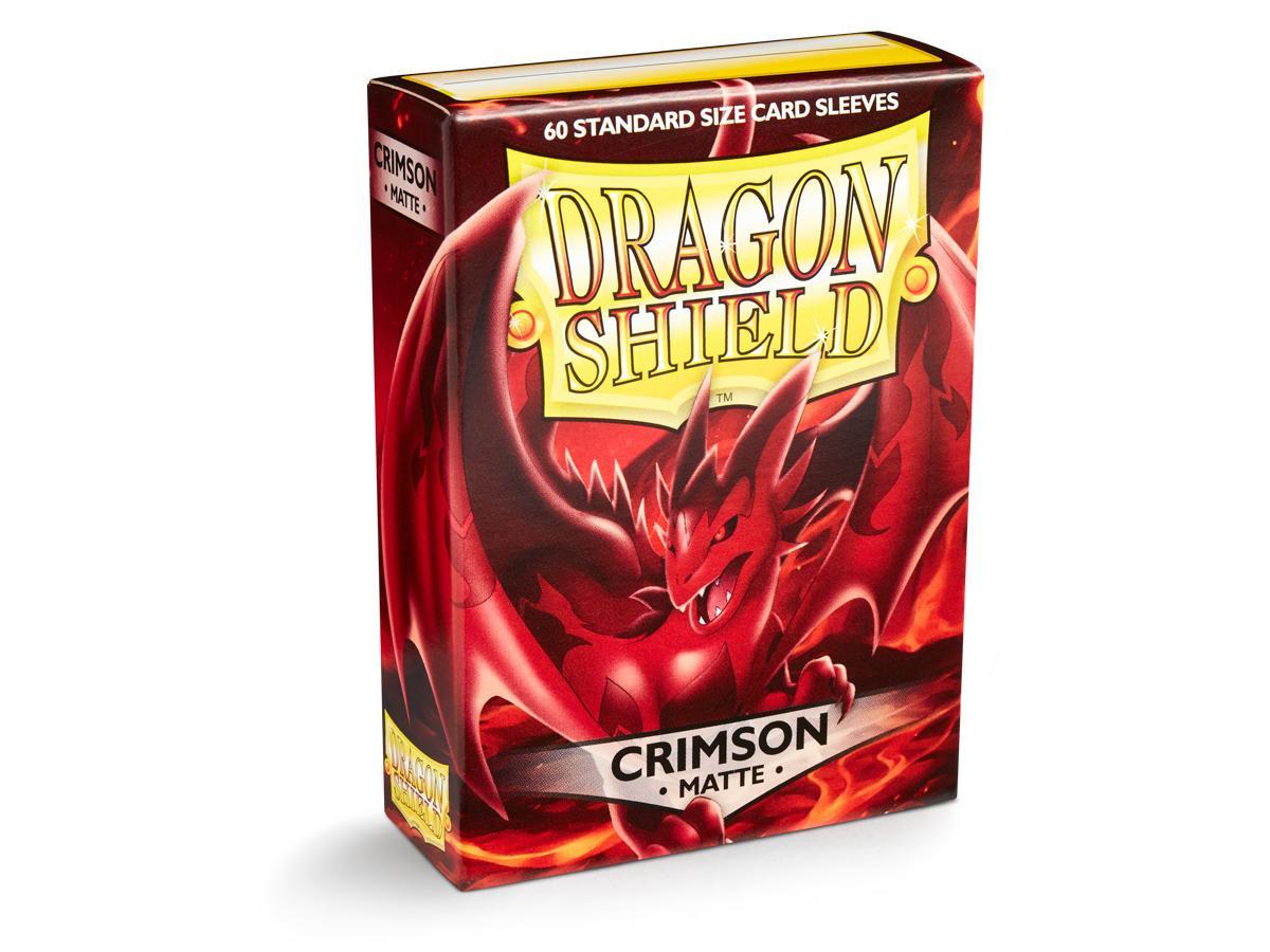 Dragon Shield Matte Sleeve - Crimson ‘Logi’ 60ct | L.A. Mood Comics and Games