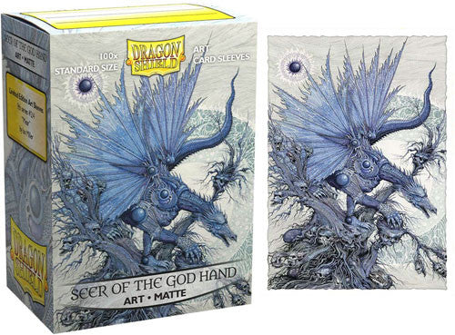 Dragon Shield Art Sleeves Matte 100ct Seer of the God Hand | L.A. Mood Comics and Games