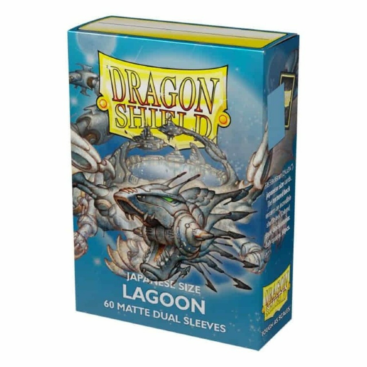 Dragon Shield Matte Sleeve Japanese Dual - Lagoon ‘Saras’ 60ct | L.A. Mood Comics and Games