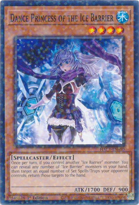 Dance Princess of the Ice Barrier (Duel Terminal) [HAC1-EN050] Common | L.A. Mood Comics and Games