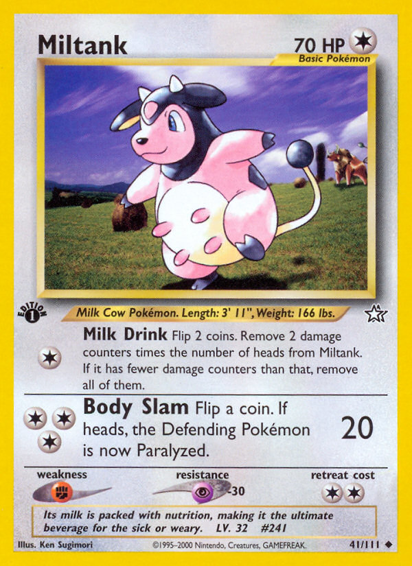 Miltank (41/111) [Neo Genesis 1st Edition] | L.A. Mood Comics and Games