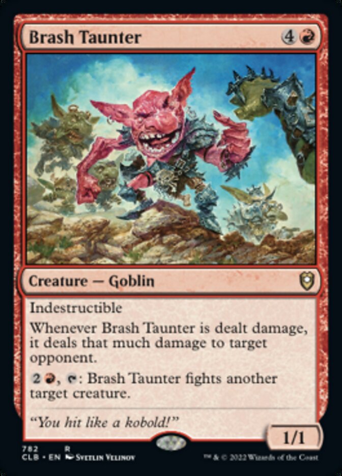 Brash Taunter [Commander Legends: Battle for Baldur's Gate] | L.A. Mood Comics and Games