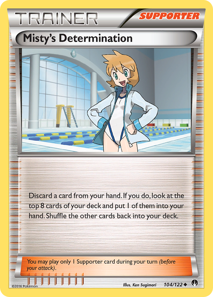 Misty's Determination (104/122) [XY: BREAKpoint] | L.A. Mood Comics and Games