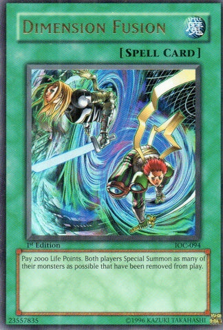 Dimension Fusion [IOC-094] Ultra Rare | L.A. Mood Comics and Games