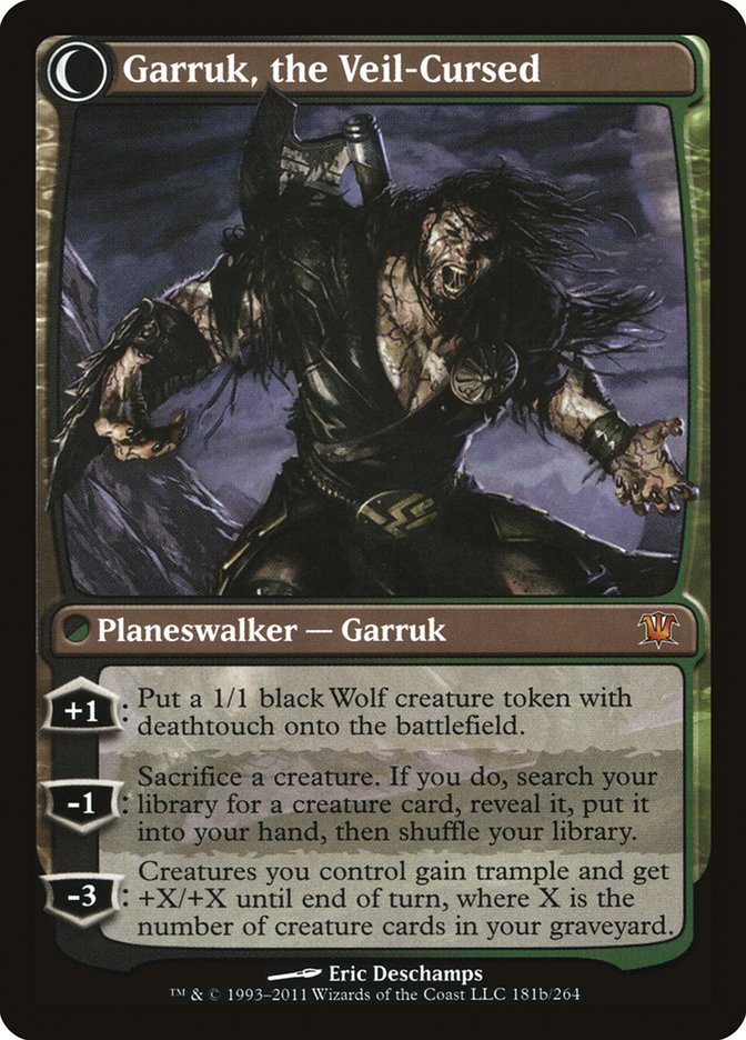 Garruk Relentless // Garruk, the Veil-Cursed [Innistrad] | L.A. Mood Comics and Games