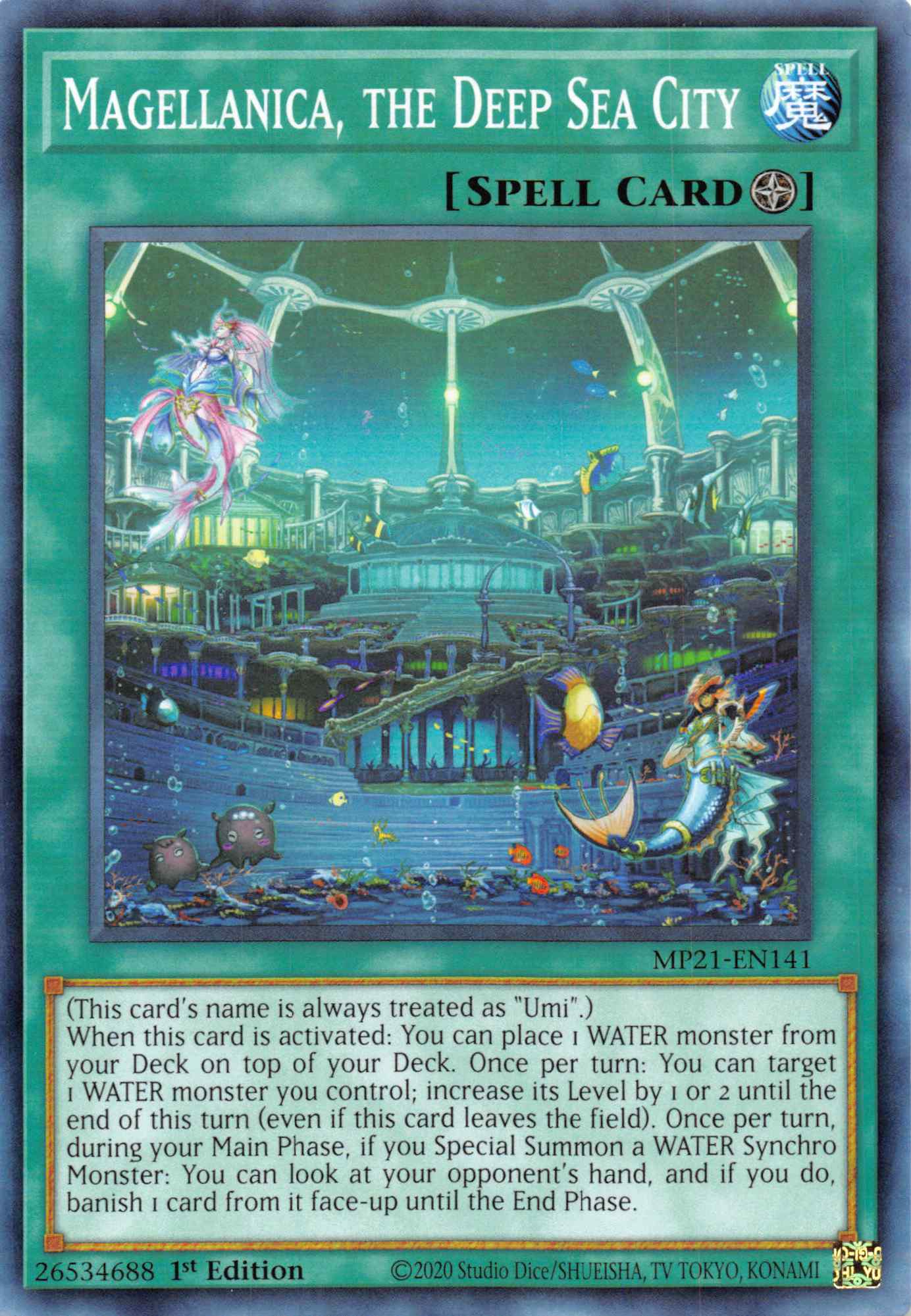 Magellanica, the Deep Sea City [MP21-EN141] Common | L.A. Mood Comics and Games