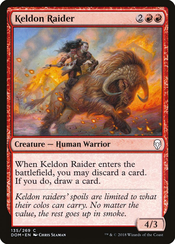 Keldon Raider [Dominaria] | L.A. Mood Comics and Games