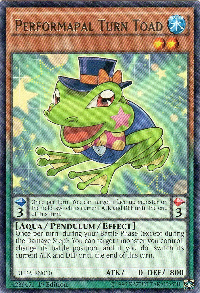 Performapal Turn Toad [DUEA-EN010] Rare | L.A. Mood Comics and Games