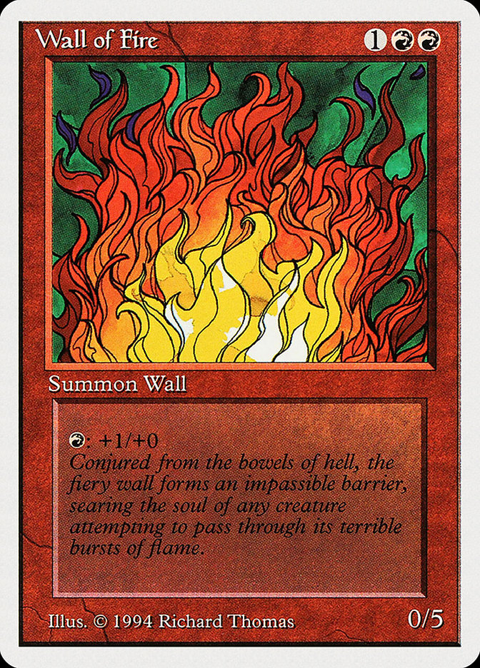 Wall of Fire [Summer Magic / Edgar] | L.A. Mood Comics and Games