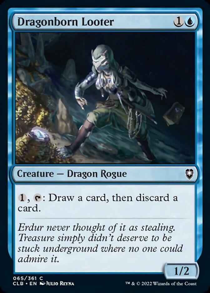 Dragonborn Looter [Commander Legends: Battle for Baldur's Gate] | L.A. Mood Comics and Games