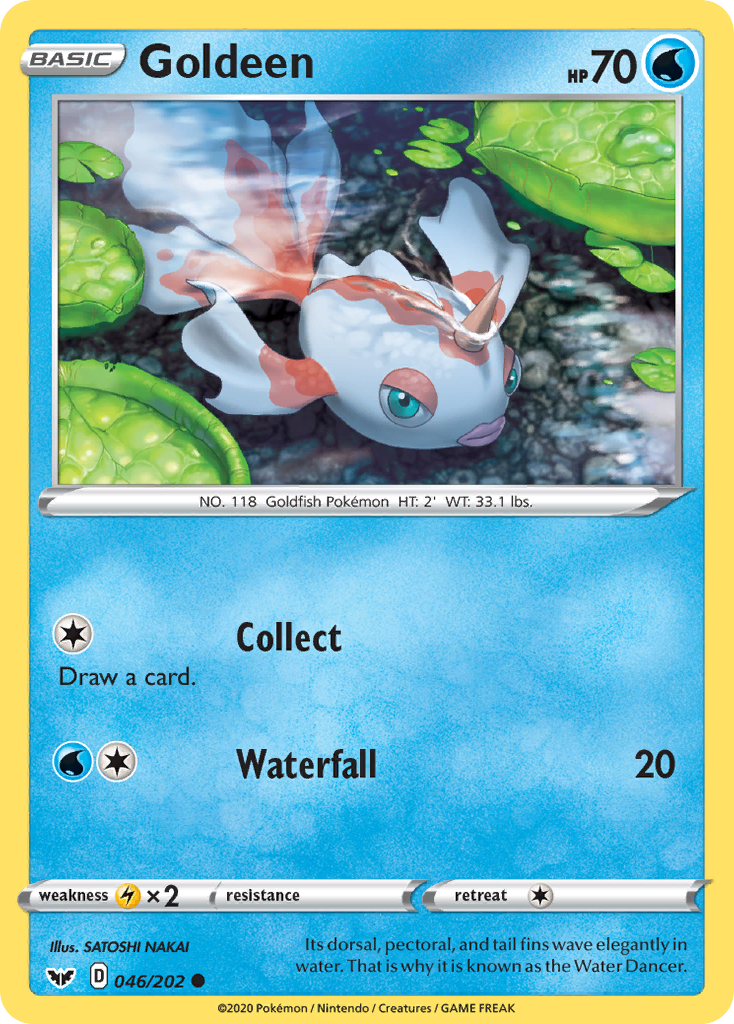 Goldeen (046/202) [Sword & Shield: Base Set] | L.A. Mood Comics and Games