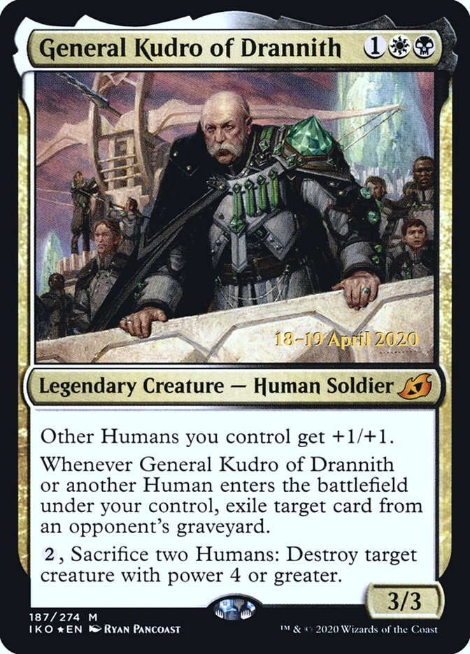 General Kudro of Drannith [Ikoria: Lair of Behemoths Prerelease Promos] | L.A. Mood Comics and Games