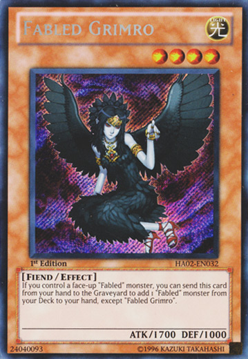 Fabled Grimro [HA02-EN032] Secret Rare | L.A. Mood Comics and Games