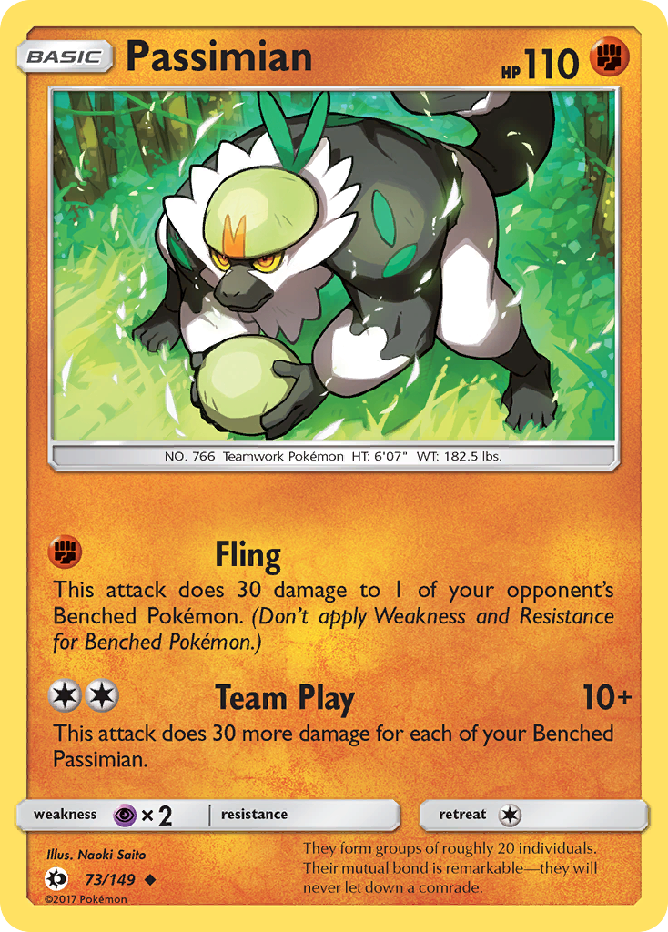 Passimian (73/149) [Sun & Moon: Base Set] | L.A. Mood Comics and Games