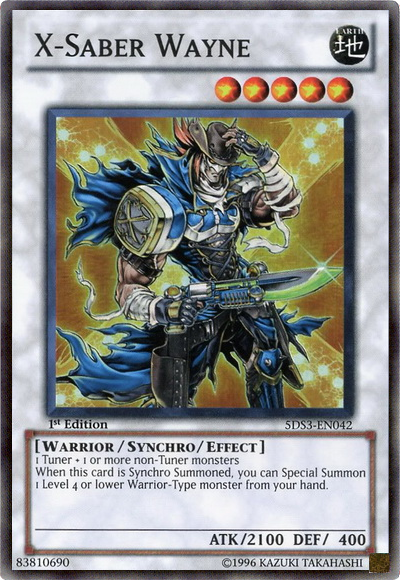 X-Saber Wayne [5DS3-EN042] Super Rare | L.A. Mood Comics and Games