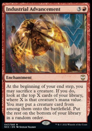 Industrial Advancement (Promo Pack) [Streets of New Capenna Commander Promos] | L.A. Mood Comics and Games