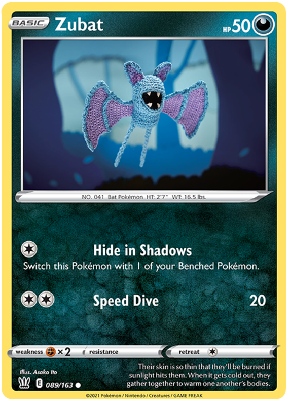 Zubat (089/163) [Sword & Shield: Battle Styles] | L.A. Mood Comics and Games