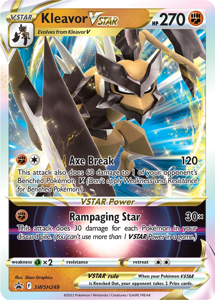 Kleavor VSTAR (SWSH249) (Jumbo Card) [Sword & Shield: Black Star Promos] | L.A. Mood Comics and Games