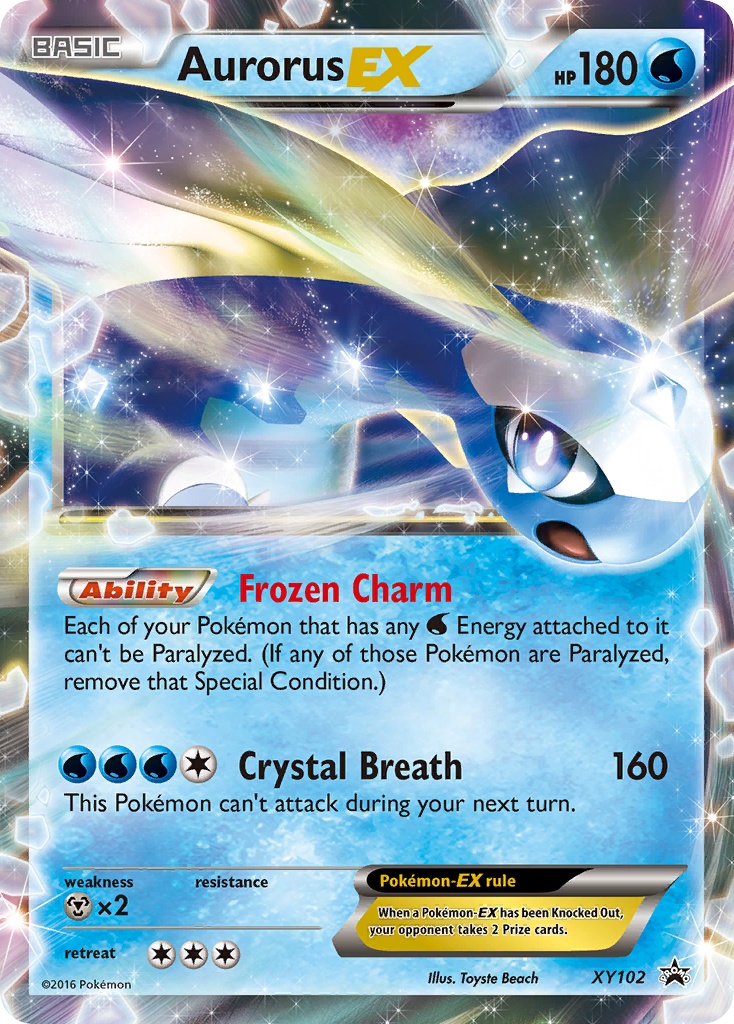 Aurorus EX (XY102) [XY: Black Star Promos] | L.A. Mood Comics and Games