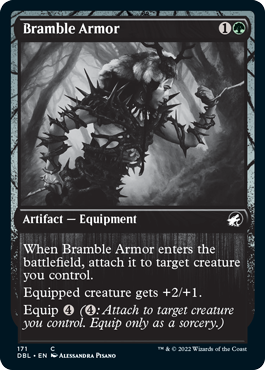 Bramble Armor (171) [Innistrad: Double Feature] | L.A. Mood Comics and Games