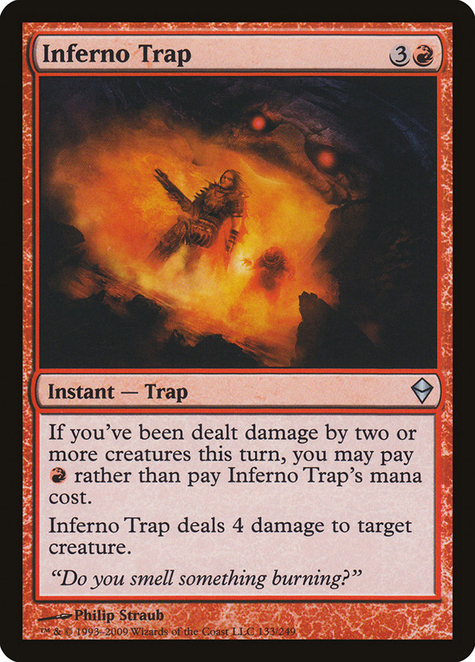 Inferno Trap [Zendikar] | L.A. Mood Comics and Games