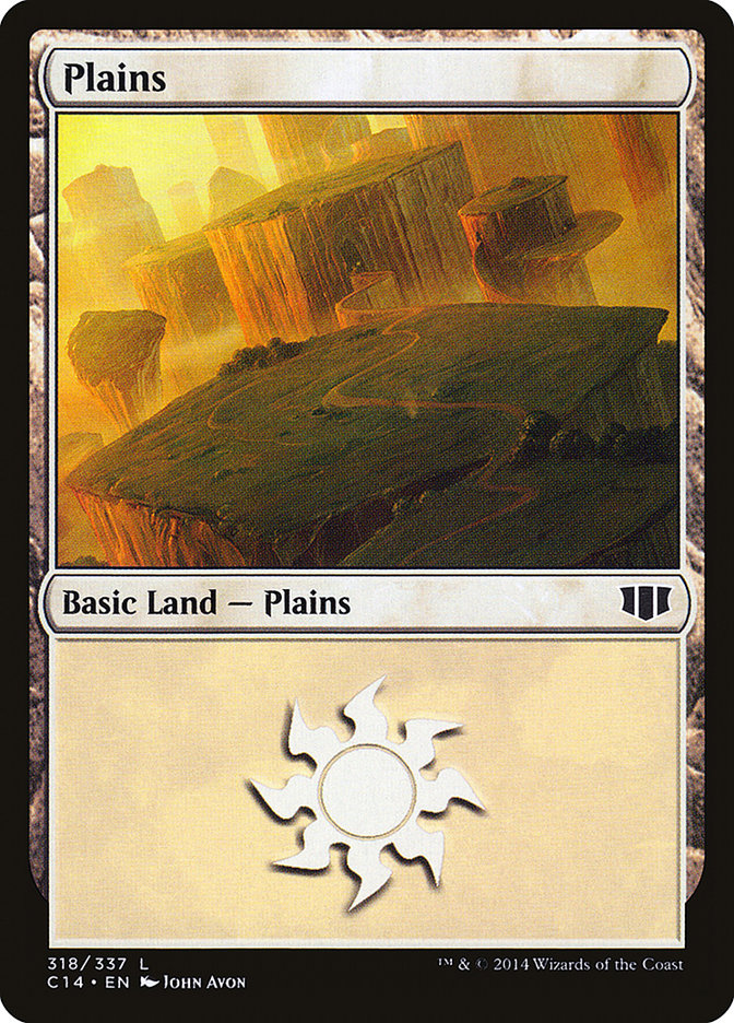 Plains (318) [Commander 2014] | L.A. Mood Comics and Games