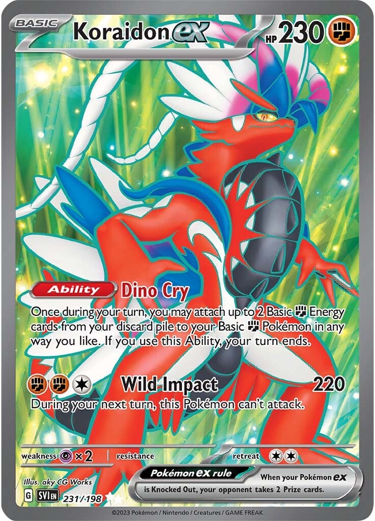 Koraidon ex (231/198) [Scarlet & Violet: Base Set] | L.A. Mood Comics and Games