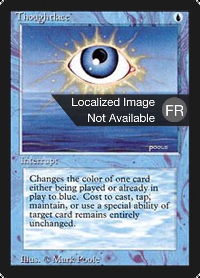 Thoughtlace [Foreign Black Border] | L.A. Mood Comics and Games
