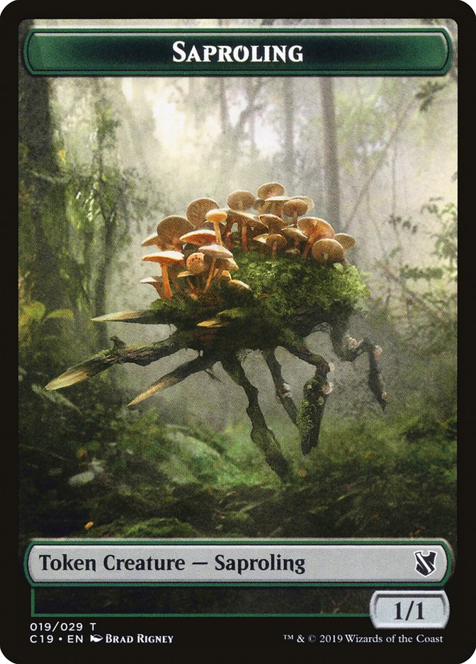 Saproling Token [Commander 2019 Tokens] | L.A. Mood Comics and Games