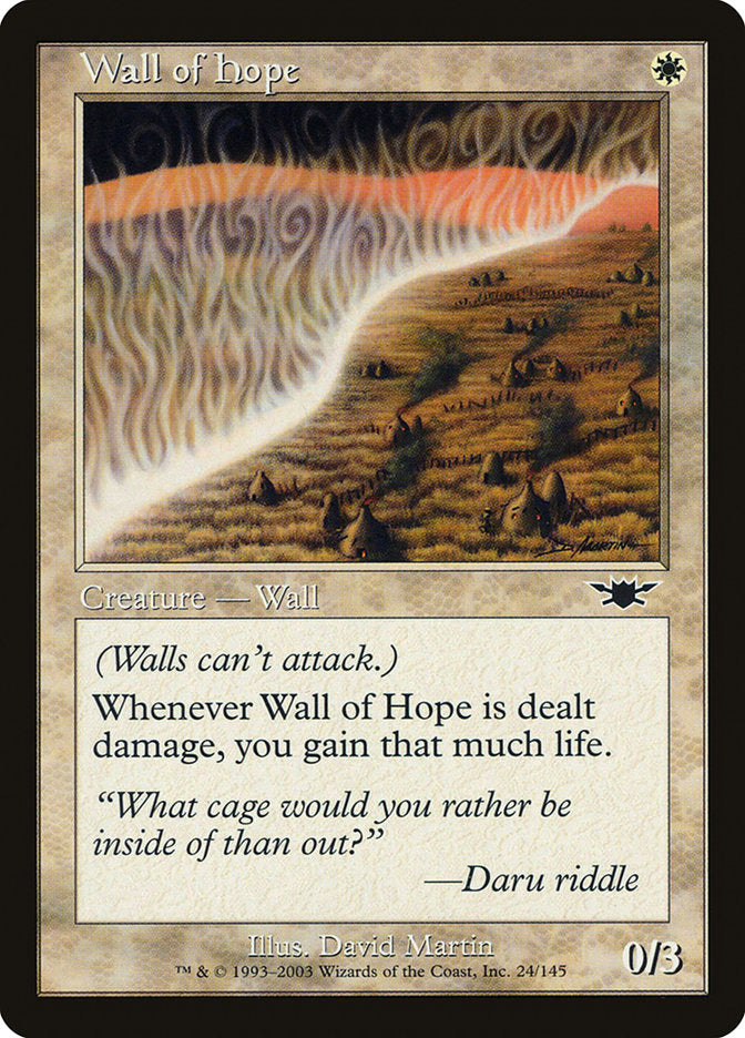 Wall of Hope [Legions] | L.A. Mood Comics and Games