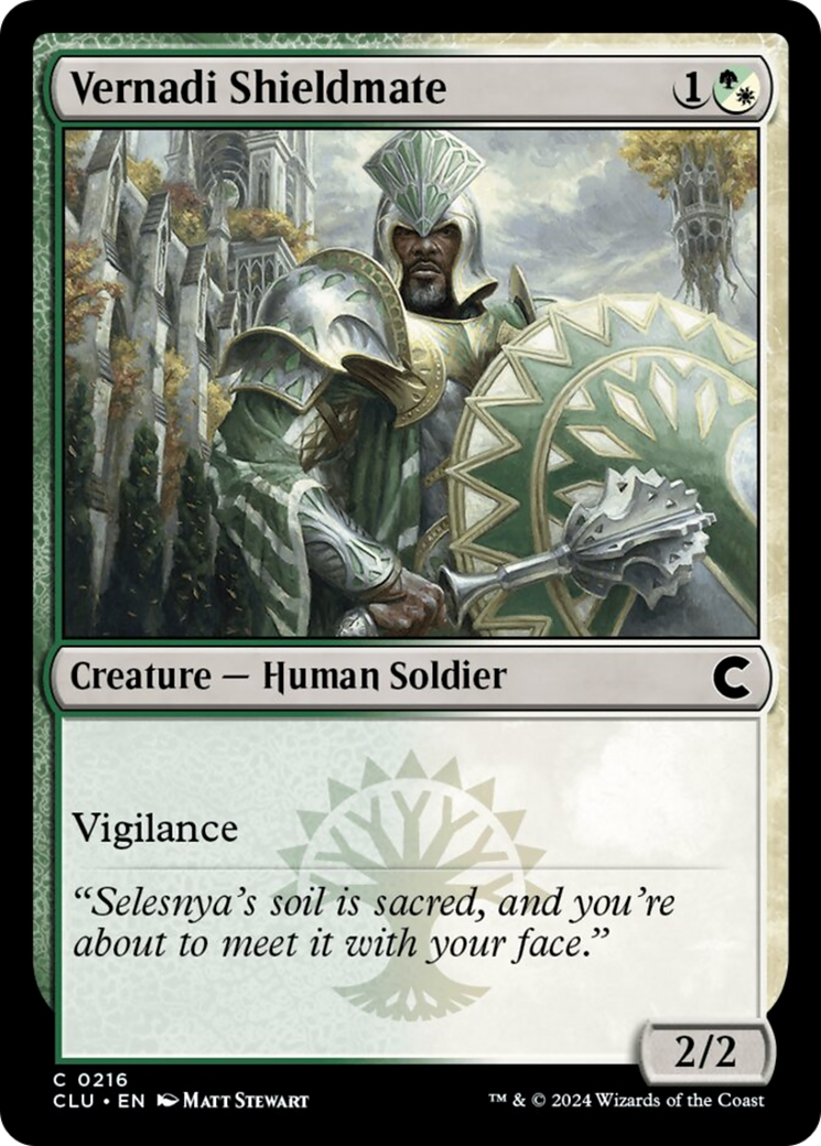 Vernadi Shieldmate [Ravnica: Clue Edition] | L.A. Mood Comics and Games