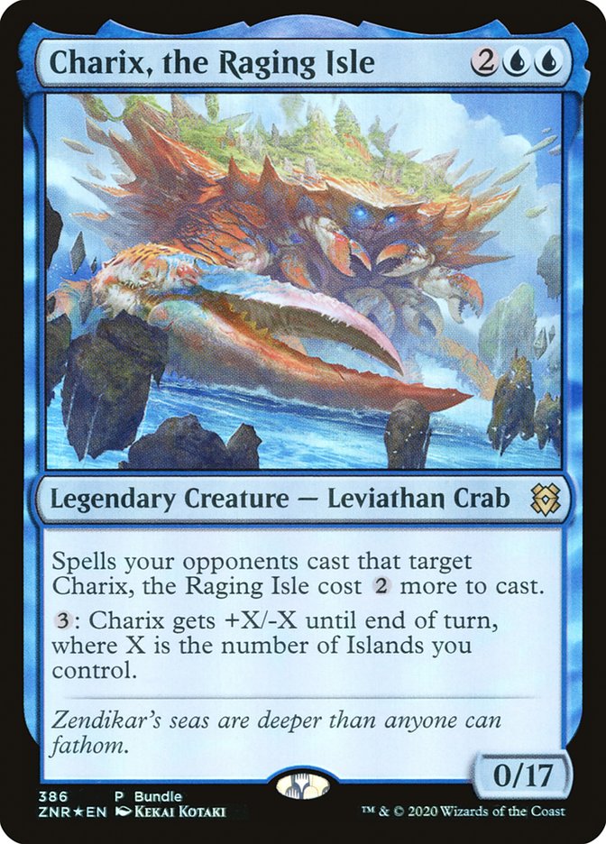 Charix, the Raging Isle (386) [Zendikar Rising Promos] | L.A. Mood Comics and Games