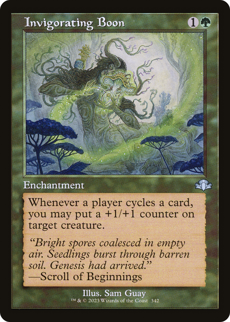 Invigorating Boon (Retro) [Dominaria Remastered] | L.A. Mood Comics and Games