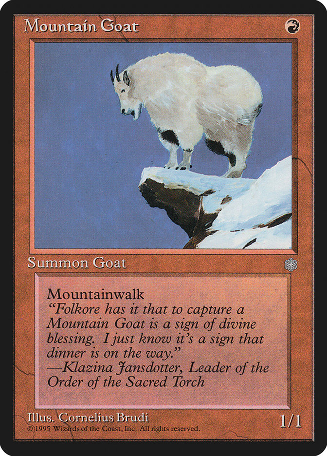 Mountain Goat [Ice Age] | L.A. Mood Comics and Games