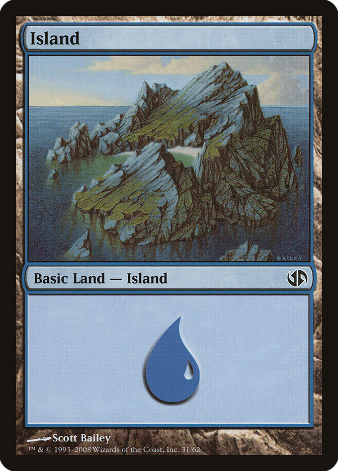 Island (31) [Duel Decks: Jace vs. Chandra] | L.A. Mood Comics and Games