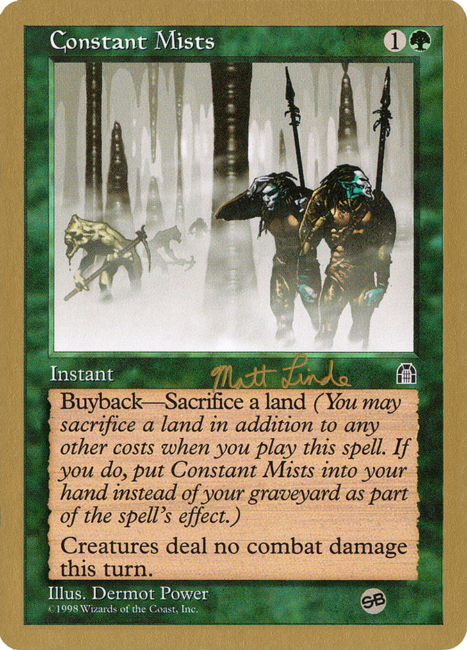 Constant Mists (Matt Linde) (SB) [World Championship Decks 1999] | L.A. Mood Comics and Games